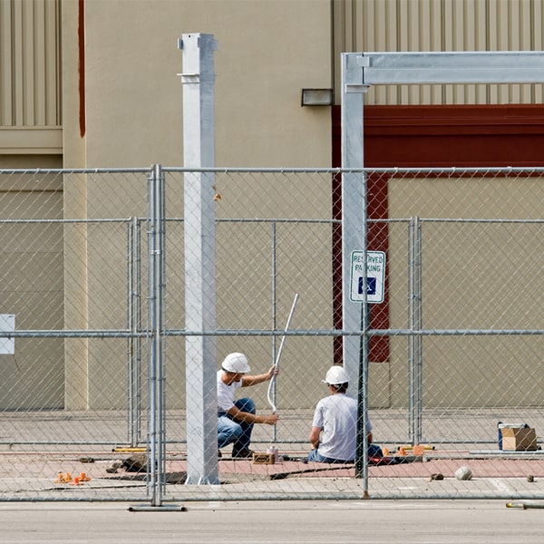 how long can i rent the temporary fence for my work site or event in Castaic